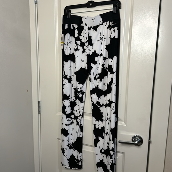 INC International Concept Black And White Pants Size M - Picture 3 of 11
